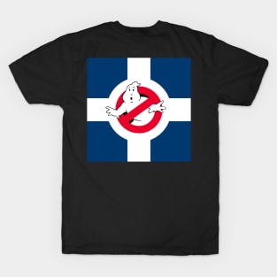 Circle City Ghostbusters Left Chest and Back Print T-Shirt